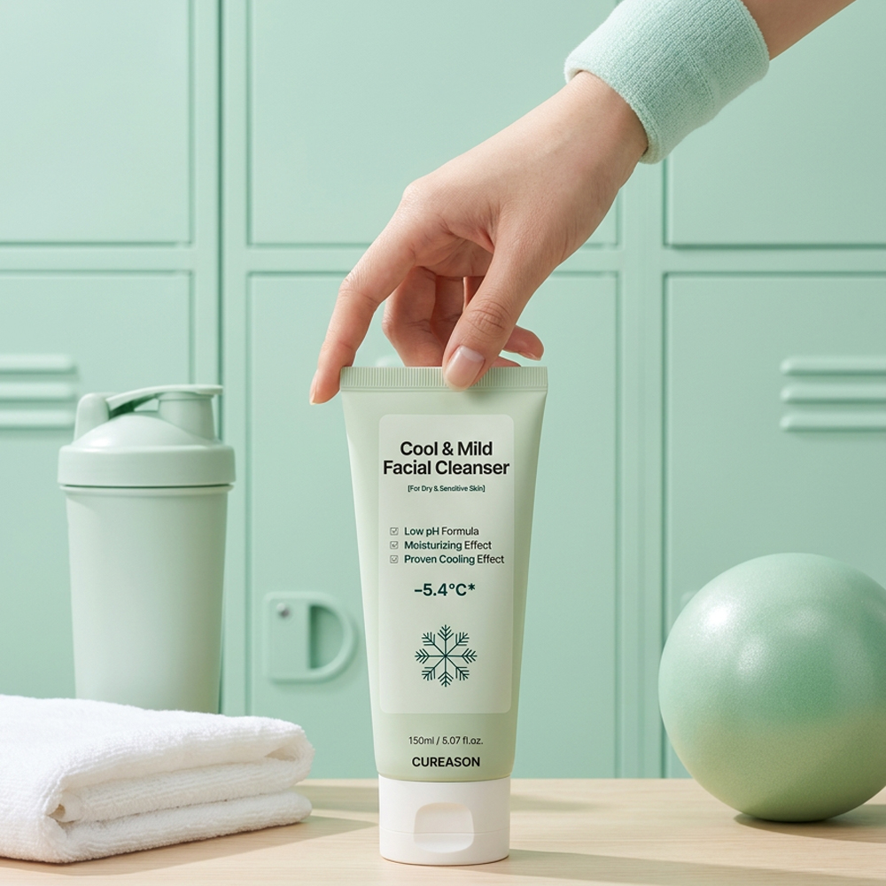 [CUREASON] Cool &amp; Mild Facial Cleanser