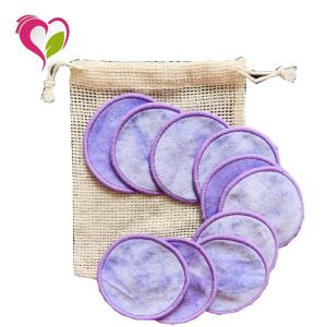 Eco-friendly Washable Round Shape Reusable Makeup Remover Cotton Pads