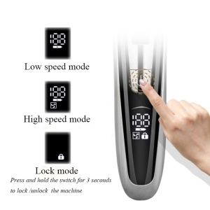 Electric Men Baby T Outliner Baldheaded Beard Mini Barber Shop Cut Machine Ear Nose Hair Clipper Clippers Cordless Hair Trimmer