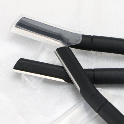 Face and Peach Fuzz Hair Removal Razor Black Disposable Eyebrow Shaving Razor