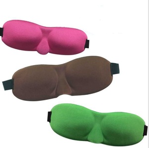 Factory OEM Travel Rest Airplane 3d Sleeping Eye Mask with Ear Plugs