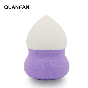 Factory wholesale sponge Washable Two Tones Color Gourd Beauty Sponge Blender Facial Cosmetic Makeup Sponge