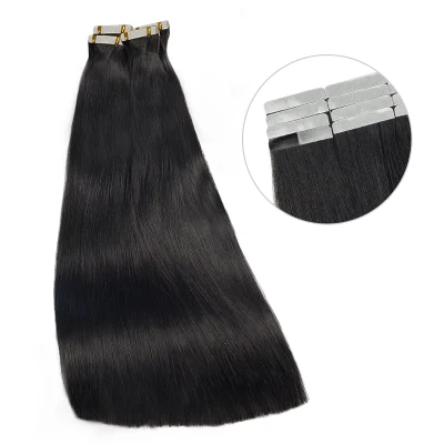 Fblhair Straight PU Tape Ins Body Wave Human Hair Extensions