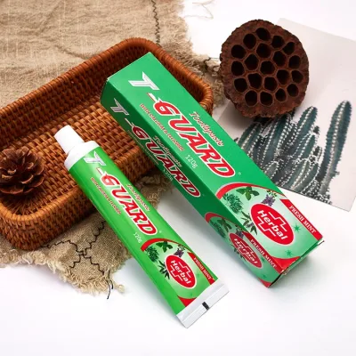 Free Sample Wholesale Cheap 120g Fluoride Toothpaste Custom Private Label Anti-Caries Mint Herbal Toothpaste