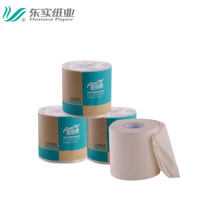 Free samples most popular high standard wholesale bamboo pulp unbleached bathroom tissue toilet paper toilet paper tissue