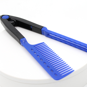 Hair dressing comb high quality plastic heat-resistant large wide hair brush detangling wide tooth comb