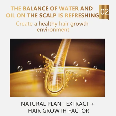 Hair Growth Serum for Men and Women Anti Loss Awaken Roots Repair Scalp for Hair Ginger Oil Biotin Serum