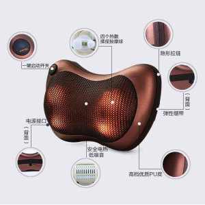 High Quality Vibration Electric Home & Car Massage Pillow Wholesale