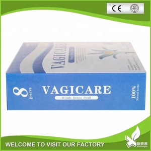 Hot sale OEM vaginal detox tampons beautiful life clean point blank foil silver package cure HIV