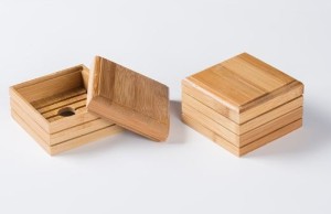 hot selling biodegradable logo bamboo wood soap box  private laser logo personalized