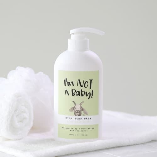 I’m NOT A Baby Kids Body Wash with Goat Milk 500ml