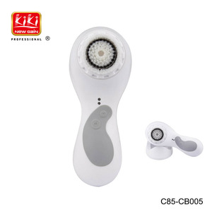 KIKI NEWGAIN Hot Sale Waterproof Face Skin Cleansing Brush Machine mini Rechargeable Sonic electronic facial brush