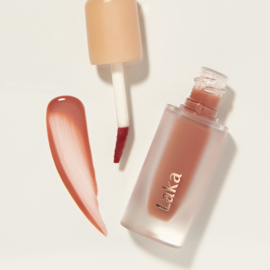 (LAKA) Fruity Glam Tint Mini Duo [#Nutty Edition] 1.9g x 2