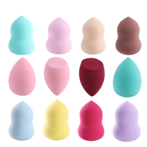 Latex Free Material 6pcs Makeup Blender Sponge Set Foundation Blending Beauty Sponge Set Powder Puff Make up Sponge Tools Cos