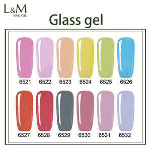 L&M Nail Gel Salon UV Glass Gel Nails Supply And Beauty Product