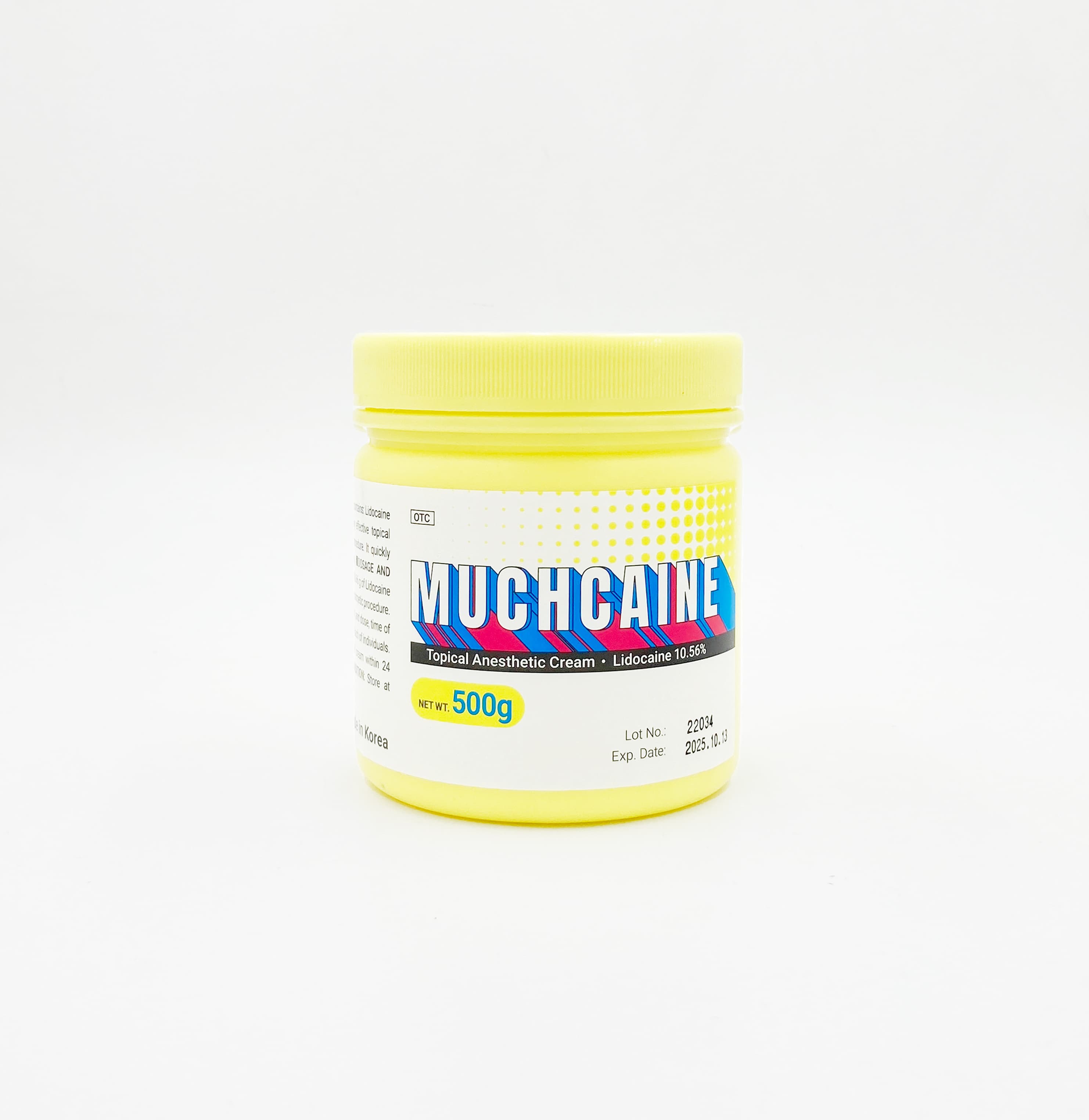 Muchcaine Cream 10.56% - 500g