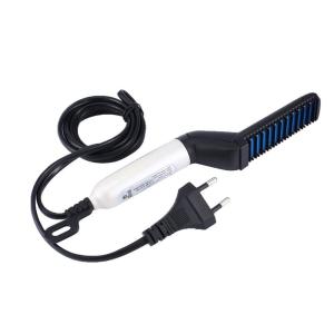Multifunctional Electric Hair Comb Brush Beard Straightener Beard Straightening Comb Straight Hair Curler Styling Tools