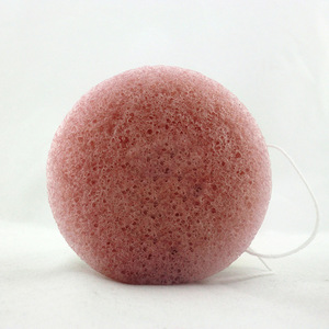 Natural fiber bamboo Organic charcoal konjac sponge