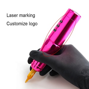 New Design Rotary Wireless Permanent Tattoo Pen Gun Printing Microblading Pmu Electric With Built In Screen Tattoo Machine