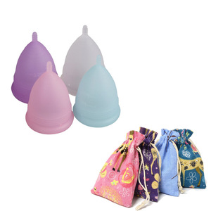 OEM Logo And Colors Foldable Silicone Menstrual Cup