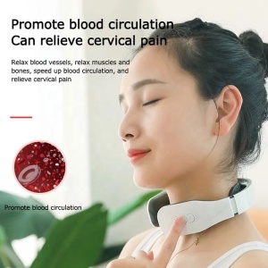 Hot Sale Portable Mini Electric Neck Massage Device Electric EMS Low  Frequency Massager for Pain Relief - China Neck Massager, Heat Neck Massager