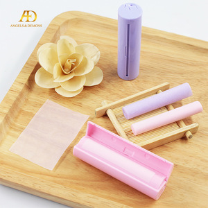 Portable disposable handy travel perfumed thin paper soap