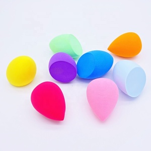 Private label colorful makeup sponge beauty makeup tools very soft make up sponge for women