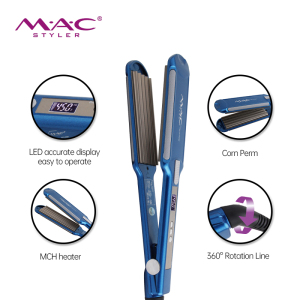 Professional Salon 480 F Flat Irons Wholesale Private Label 2 in 1 Hair Flat Iron With Ceramic Floating Plates Create taco hair