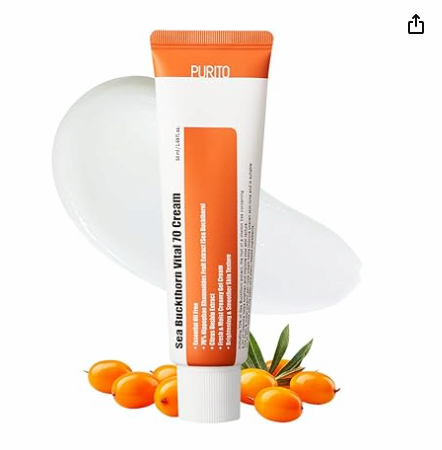 PURITO ESSENTIAL OIL-FREE Sea Buckthorn Vital 70 Cream 50ml / 1.7 fl.oz