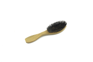 QS brand produce good quality 100% boar bristle magic sandalwood hair brush