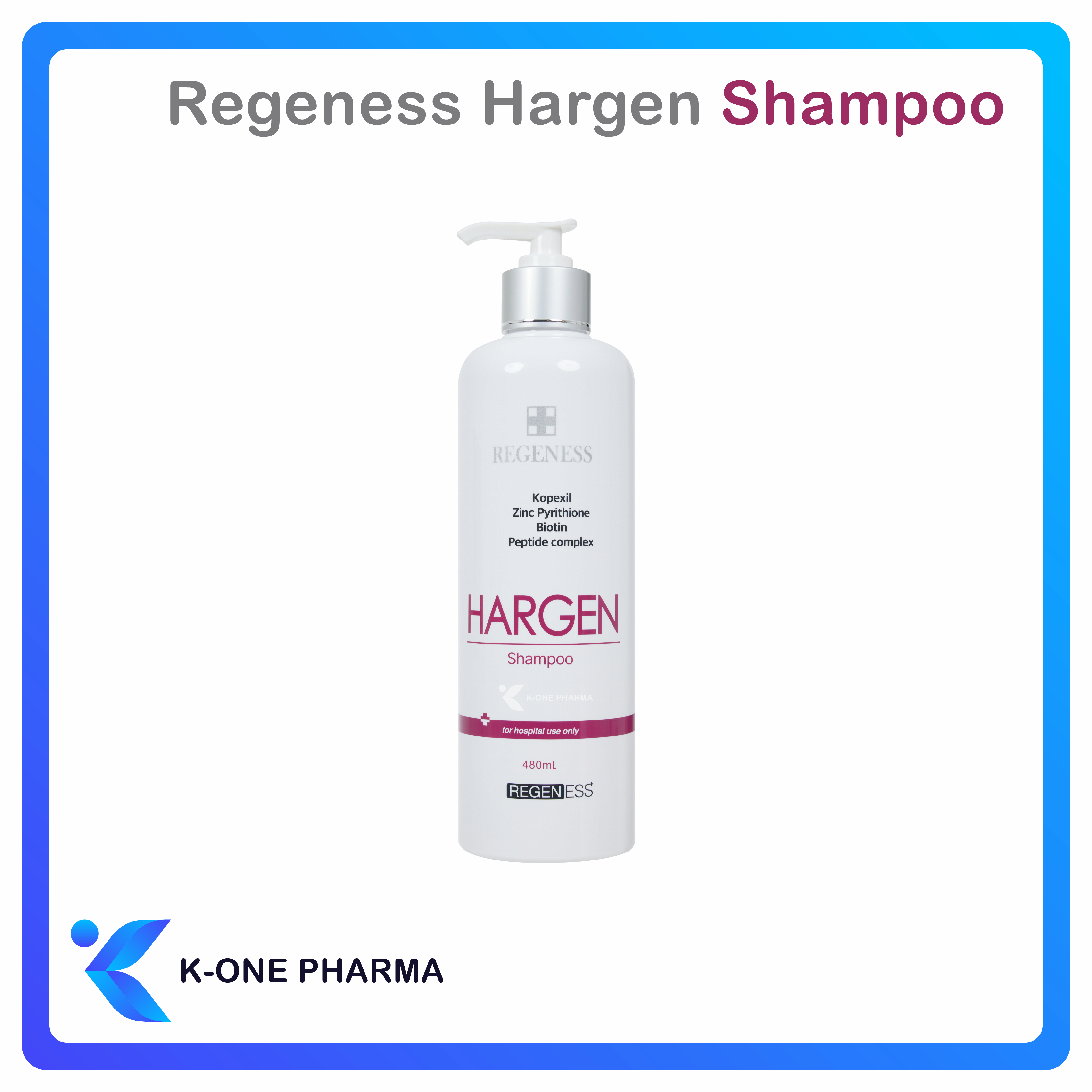  REGENESS HARGEN SHAMPOO 