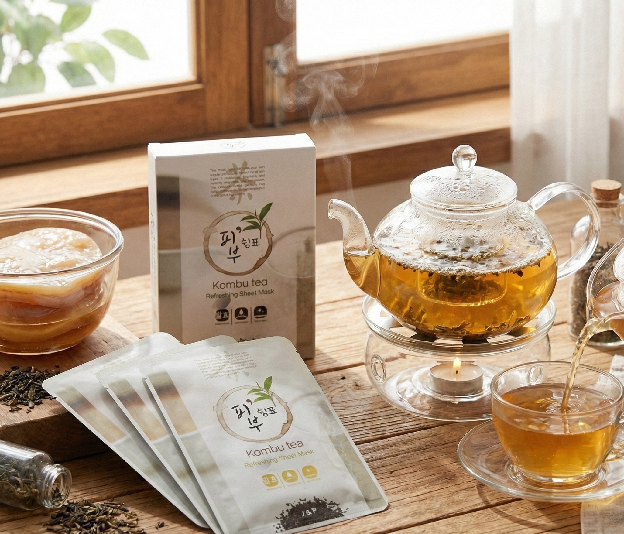 Rest for Skin Refreshing Mas KOMBU TEA(KOMBUCHA)