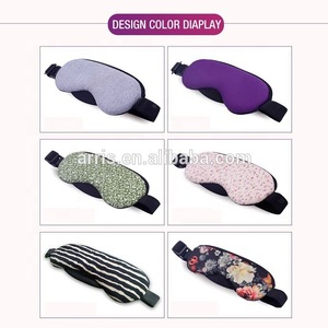 Reusable USB  Heated steam eye mask for  sleeping and Traveling