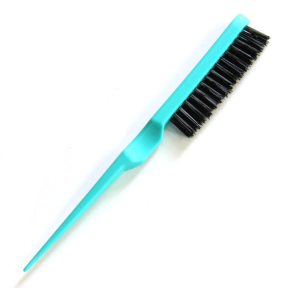 Sharp-tailed brush beauty hair dyed comb enamel plastic comb brush