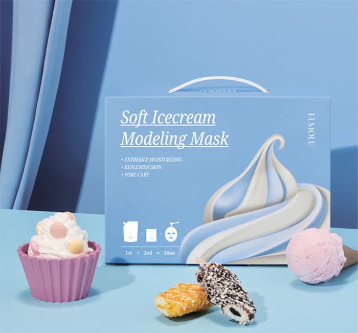 Soft Icecream Modeling Mask