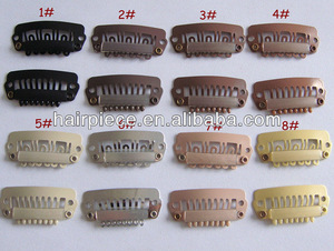 stainless wig hair extension snap clips/ hair salon tools