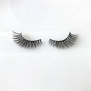 Strip Eyelashes Adhesive 3D Eyelash Korea Silk Fiber False