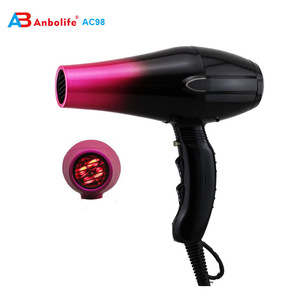 travel foldable super quiet ionic infrared low radiation salon brushless ac motor wireless professional hair dryer