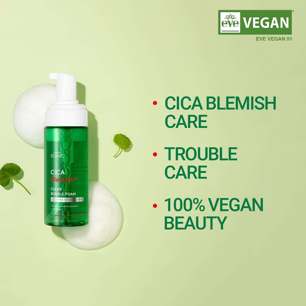 Vegan Blemish Clear Bubble Foam