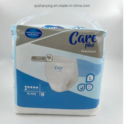 Wholesale Absorption Cloth-Like Back Sheet Dry Surface Incontinence Adult Pull up Diaper