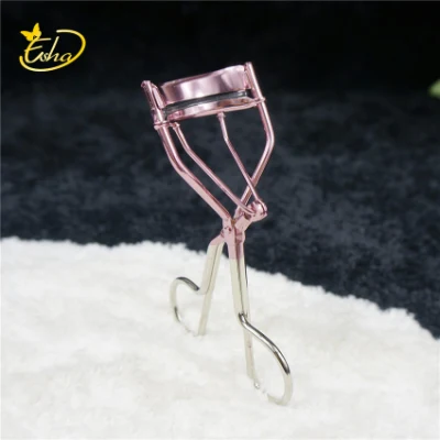 Wholesale Customize Logo Stainless Steel Beauty Tools Rose Gold Eyelash Curler