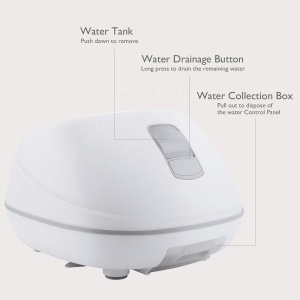 Wholesale Leg OEM Revitive Therapy Water Steam Foot Massager Small Portable Warming Vibration Foot Massager Shower