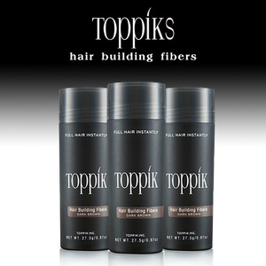 Wholesale TOPPIK Hair Fiber 10 Colors Hair Loss Regrowth Treatment Conceal Thinning Hair Building Fiber Liquid