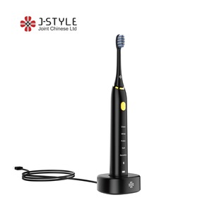 Wireless rechargeable two head Oral Hygiene Ultra High bluetooth 4.0 Ultrasonic Electric Toothbrush