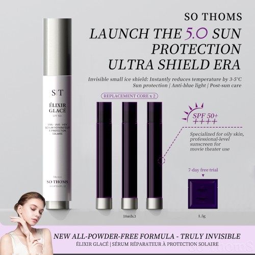 So ThomS Élixir Glacé Sunscreen Serum