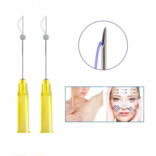 Low Price Cosmetic Korean Lifting Filler 18g 100mm W Blunt Cannula Type 3D 4D Cog Pdo Thread Lift Face