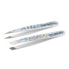 Hollygraphic Micro Mini Tweezer Set, 2 Piece Set BY FARHAN PRODUCTS & Co