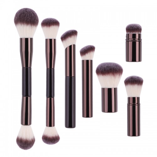 Custom High Quality 7Pcs Makeup Brush Set