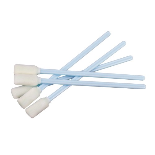 Rectangular Head Closed-cell Polyurethane Cleanroom Foam Swab Precision Cleaning Cotton Bud