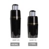 Wholesales Plastic Bottle Two Tube with Emulsion and Lotion Pump Champoo Hair Dye Bottle Packaging